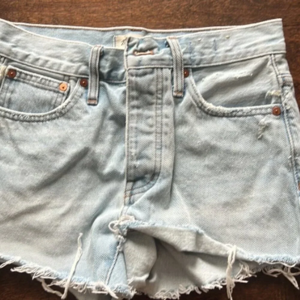 denim Shorts - Picture 2 of 3